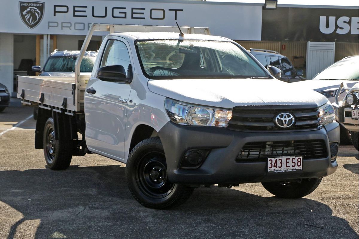 2016 Toyota Hilux Workmate TGN121R Rear Wheel Drive