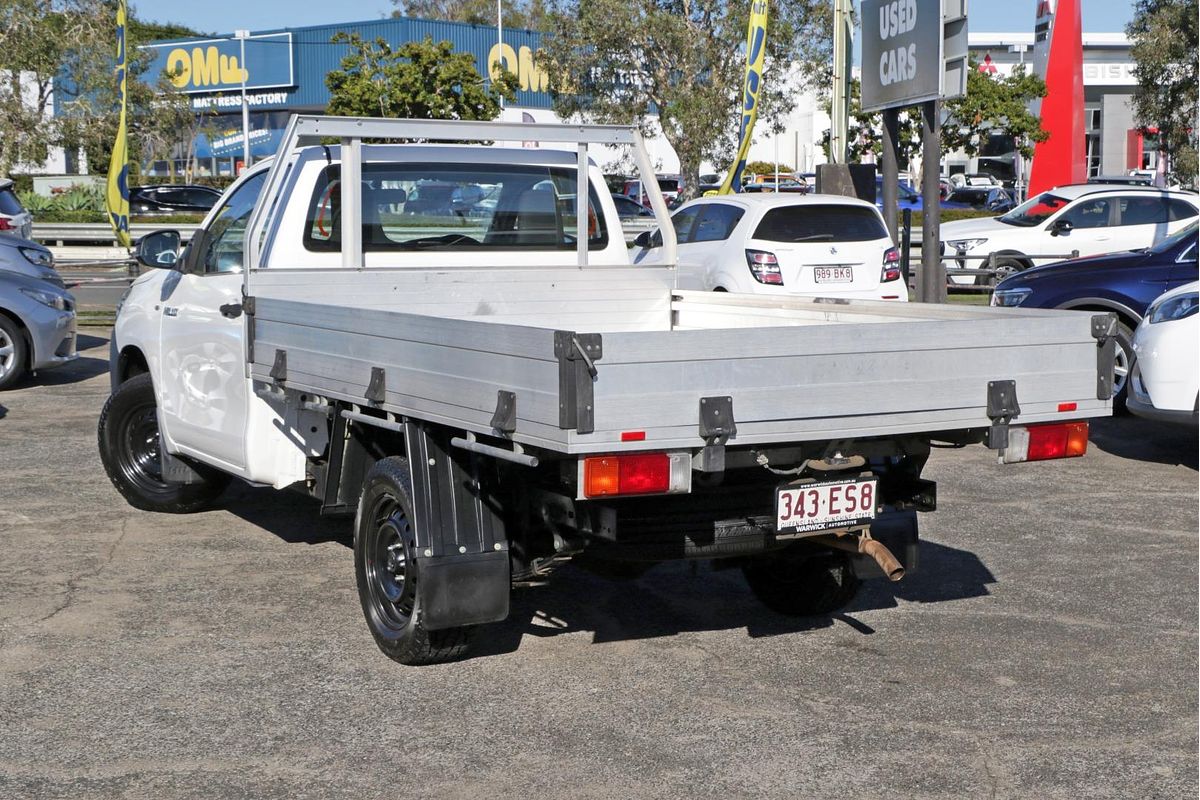 2016 Toyota Hilux Workmate TGN121R Rear Wheel Drive