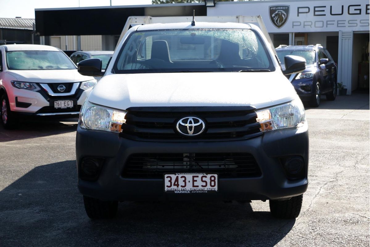 2016 Toyota Hilux Workmate TGN121R Rear Wheel Drive
