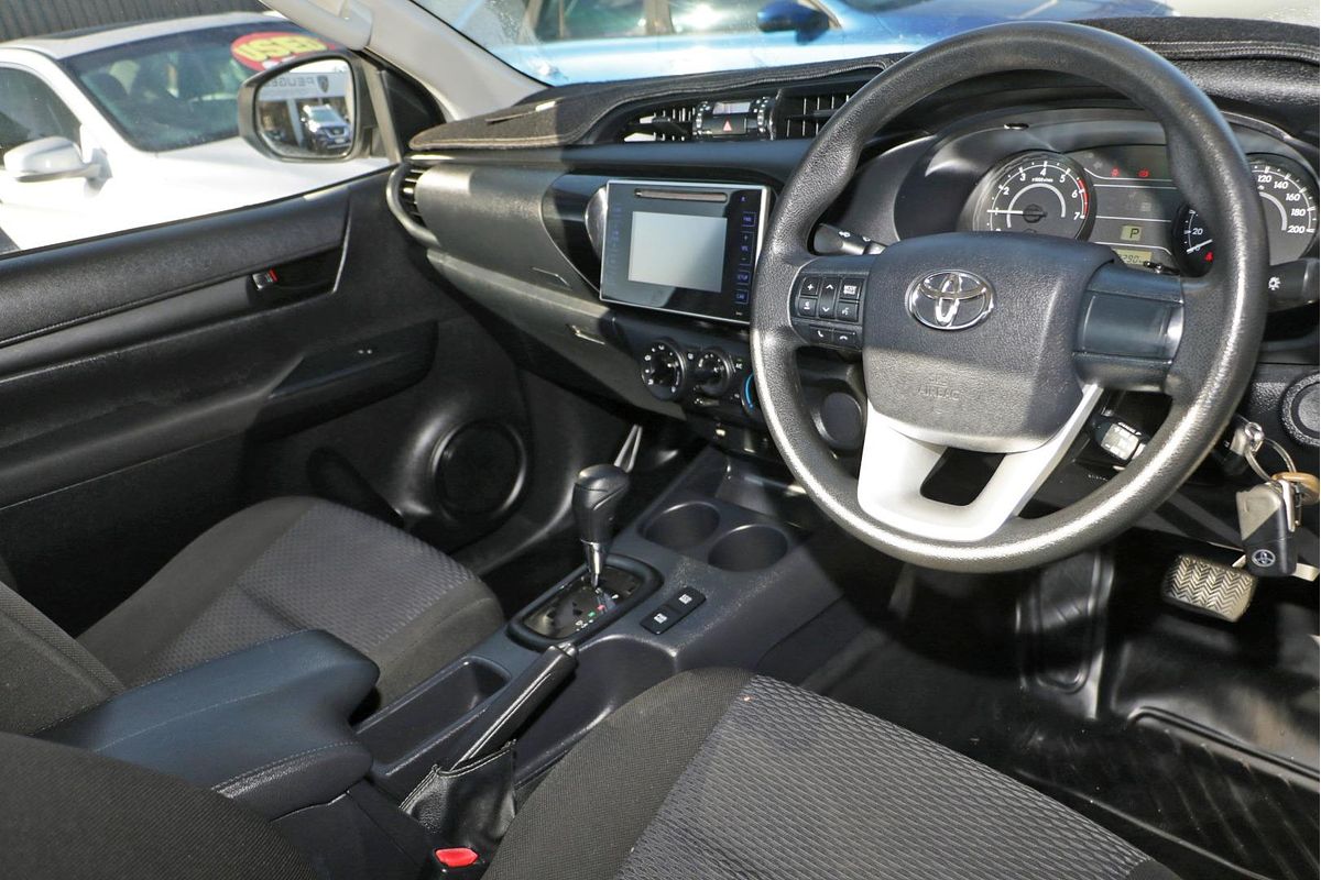 2016 Toyota Hilux Workmate TGN121R Rear Wheel Drive