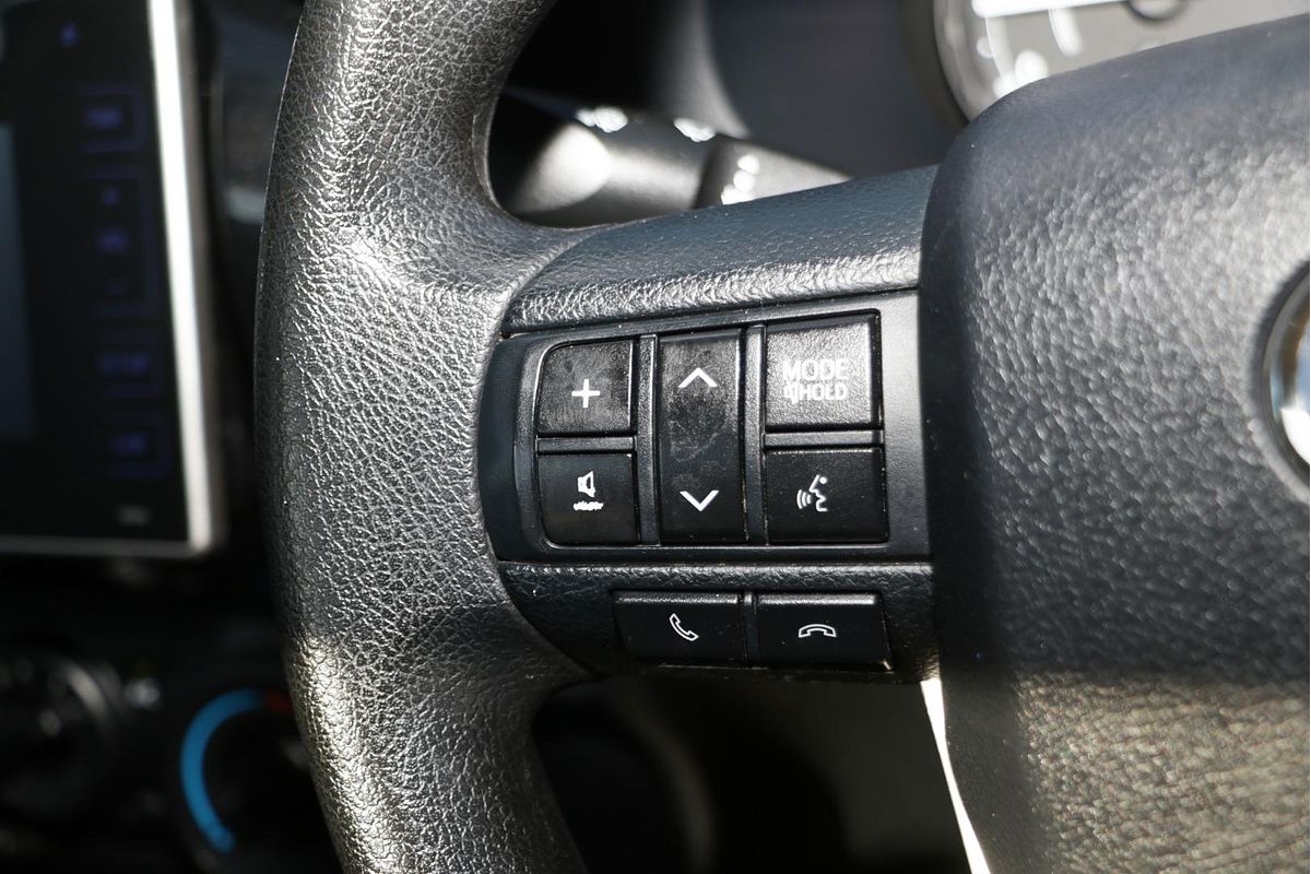 2016 Toyota Hilux Workmate TGN121R Rear Wheel Drive