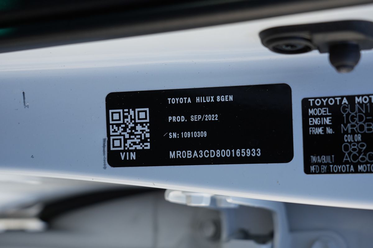 2022 Toyota Hilux Rogue GUN126R 4X4