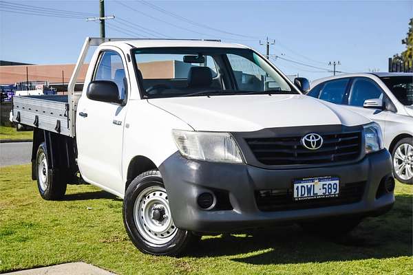 2012 Toyota Hilux Workmate TGN16R Rear Wheel Drive