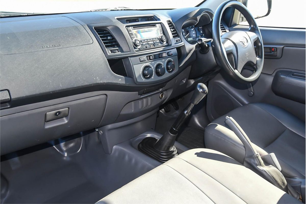 2012 Toyota Hilux Workmate TGN16R Rear Wheel Drive