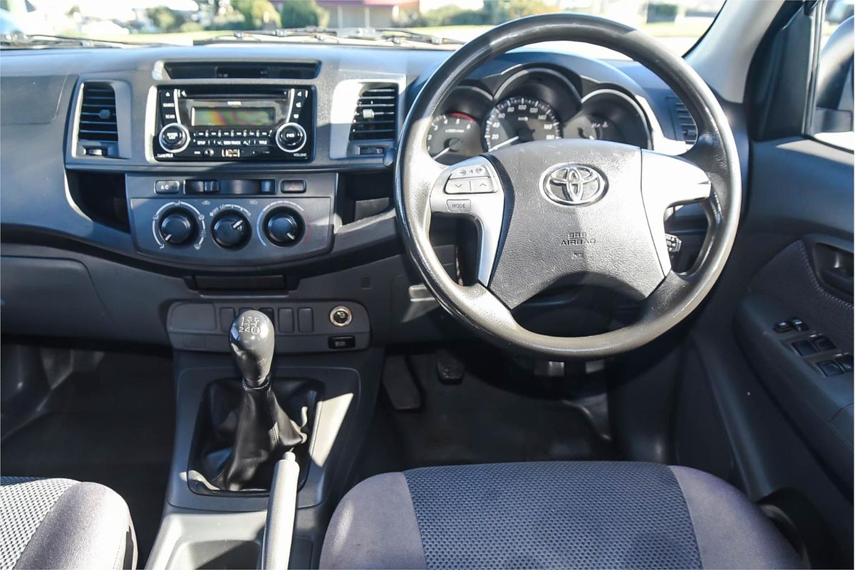 2012 Toyota Hilux SR KUN16R Rear Wheel Drive