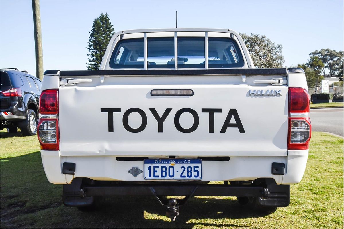 2012 Toyota Hilux SR KUN16R Rear Wheel Drive
