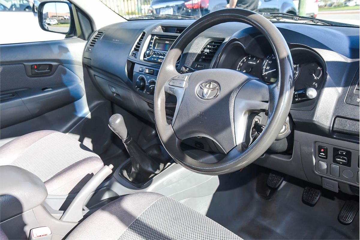 2012 Toyota Hilux SR KUN16R Rear Wheel Drive
