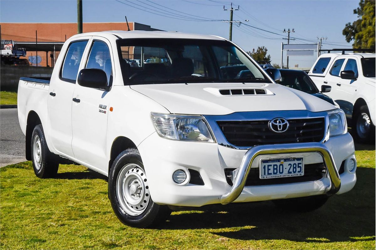 2012 Toyota Hilux SR KUN16R Rear Wheel Drive
