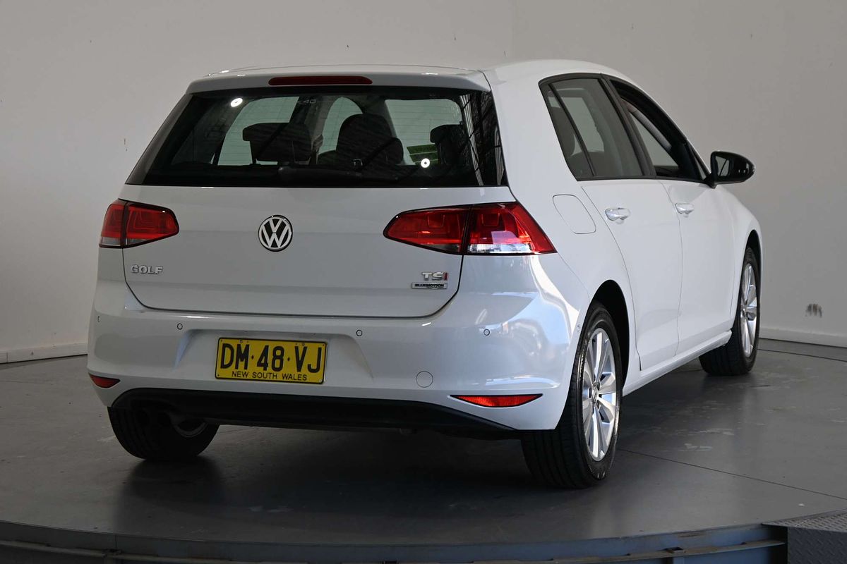 2014 Volkswagen Golf 90 TSI COMFORTLINE AU MY15