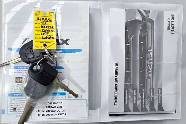 2021 Isuzu D-MAX SX 4X4
