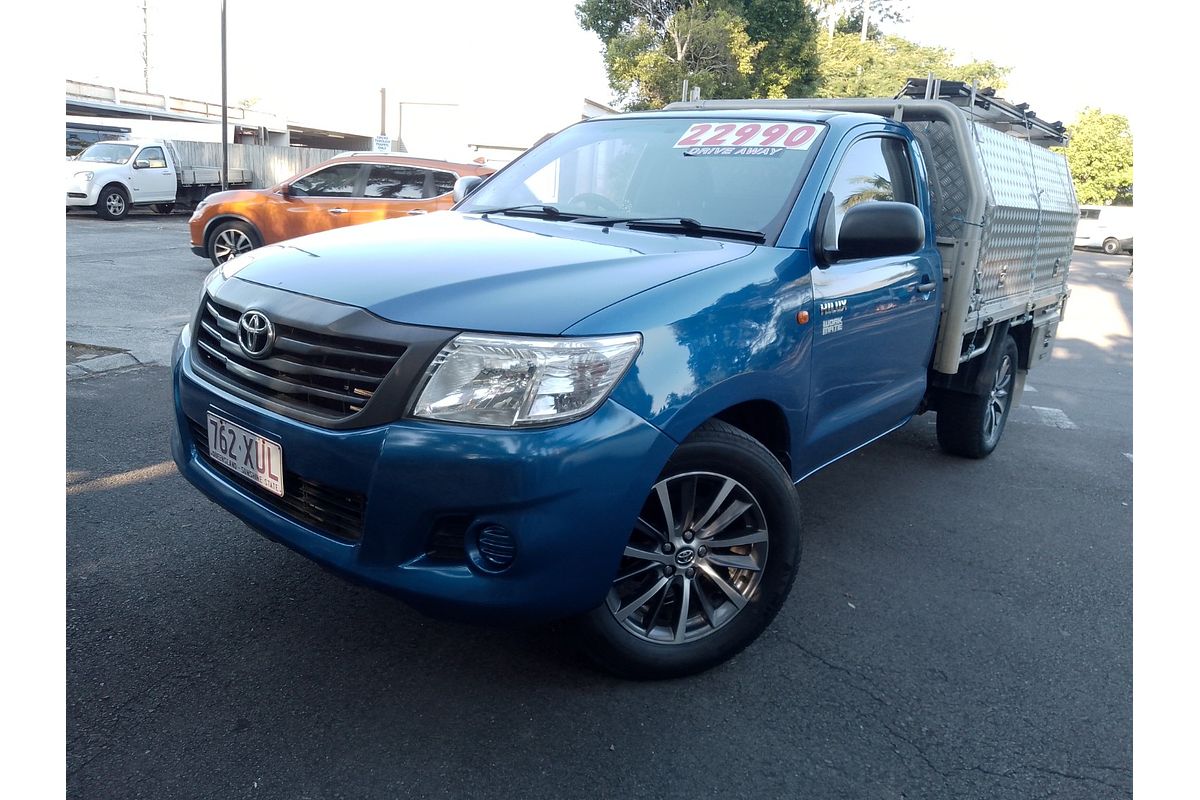 2014 Toyota Hilux Workmate TGN16R Rear Wheel Drive