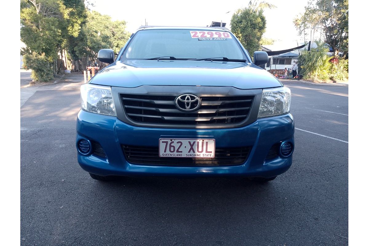 2014 Toyota Hilux Workmate TGN16R Rear Wheel Drive