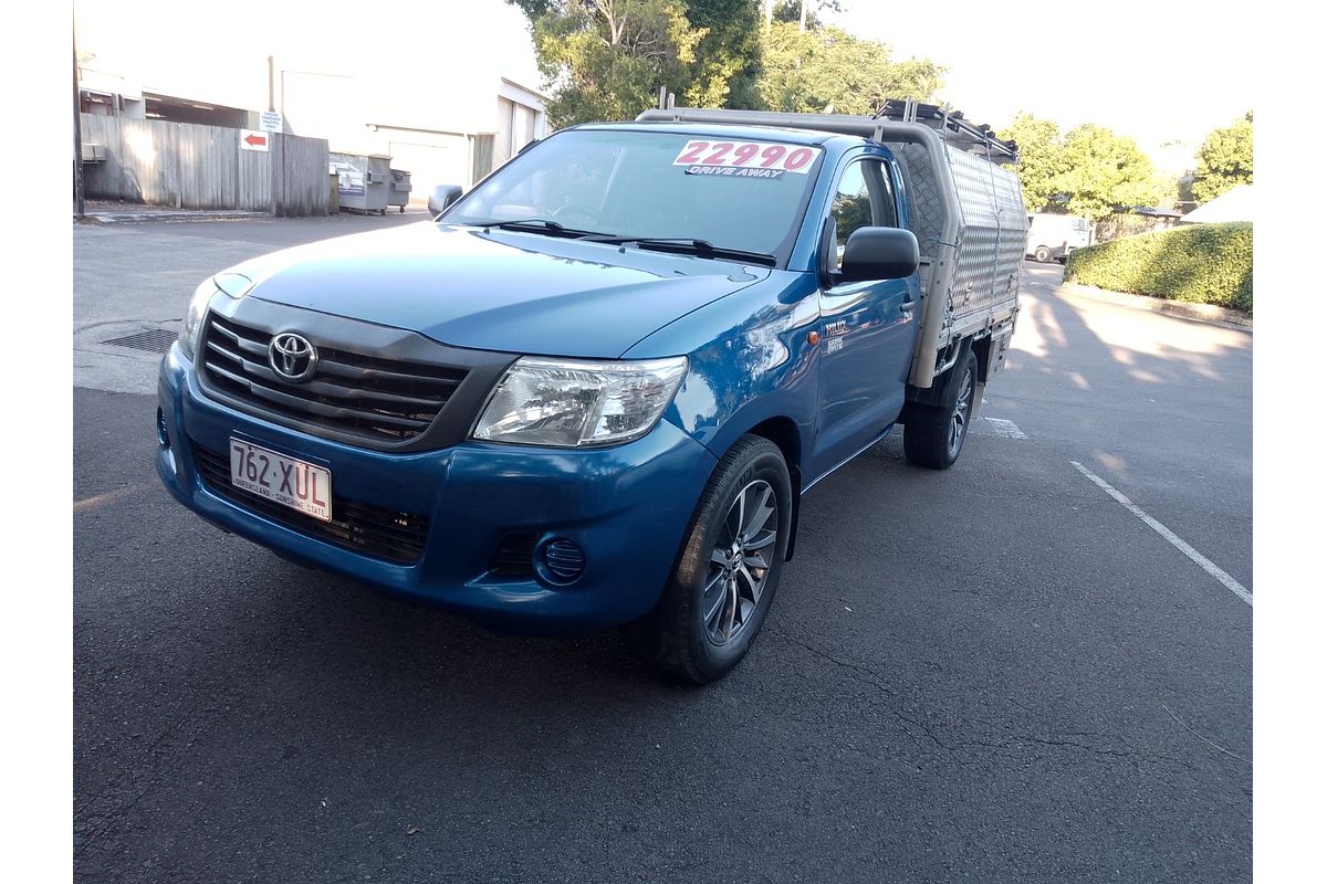 2014 Toyota Hilux Workmate TGN16R Rear Wheel Drive