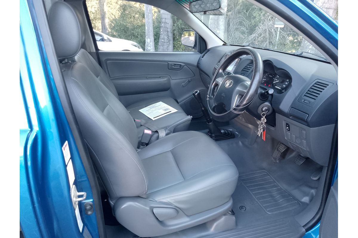 2014 Toyota Hilux Workmate TGN16R Rear Wheel Drive