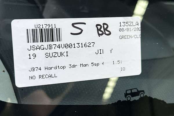 2019 Suzuki Jimny GJ