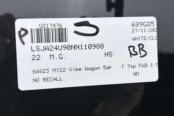 2022 MG HS Vibe SAS23
