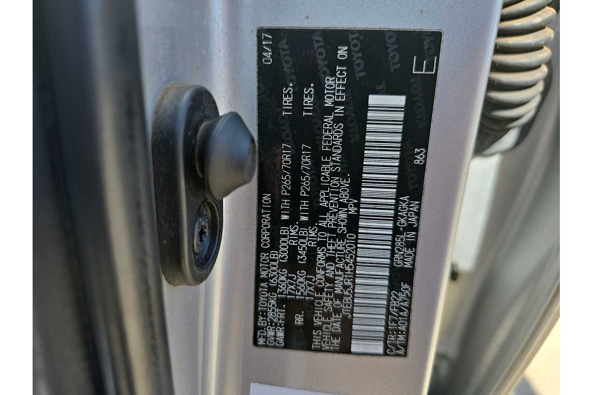 2017 Toyota 4Runner SR5