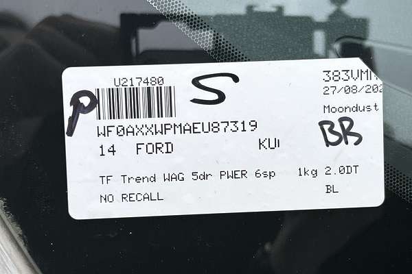 2014 Ford Kuga Trend TF