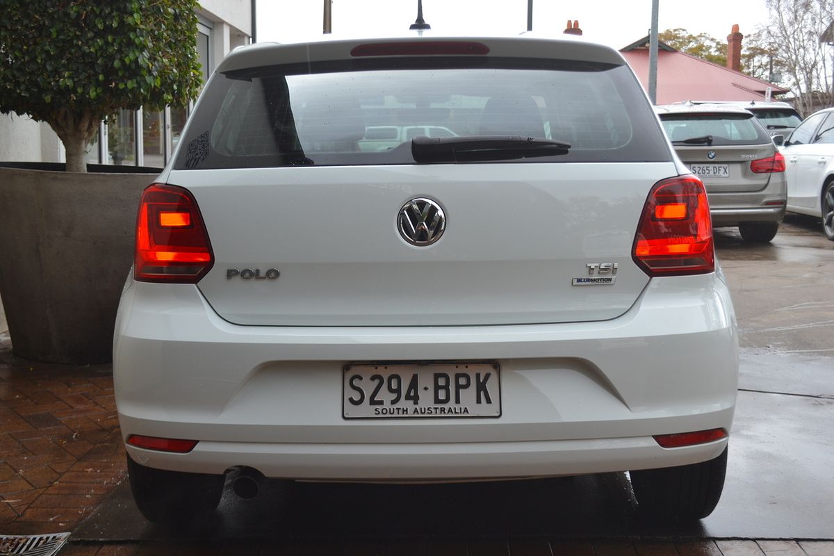 2017 Volkswagen Polo 81TSI Comfortline 6R