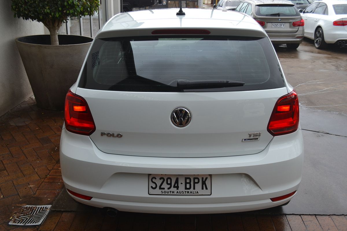 2017 Volkswagen Polo 81TSI Comfortline 6R