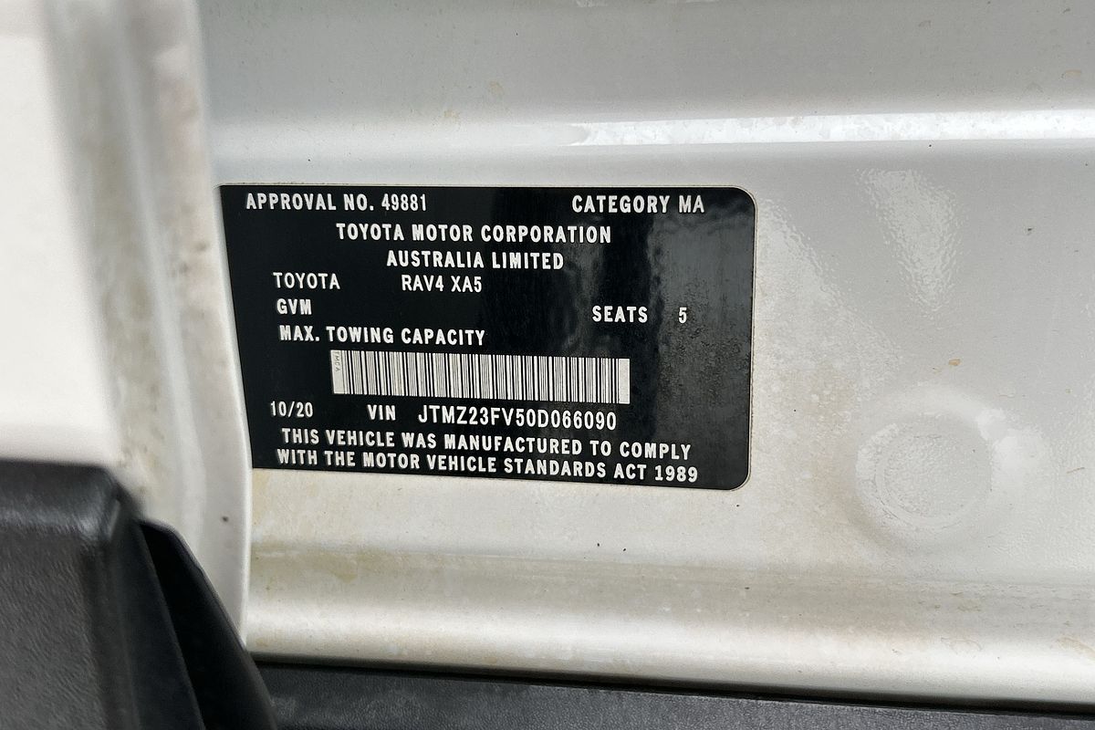 2020 Toyota RAV4 GX AXAH52R
