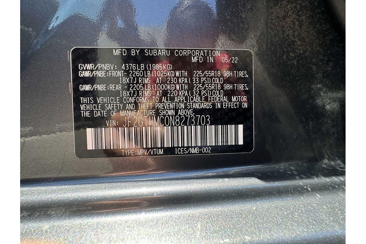 2022 Subaru Crosstrek Limited