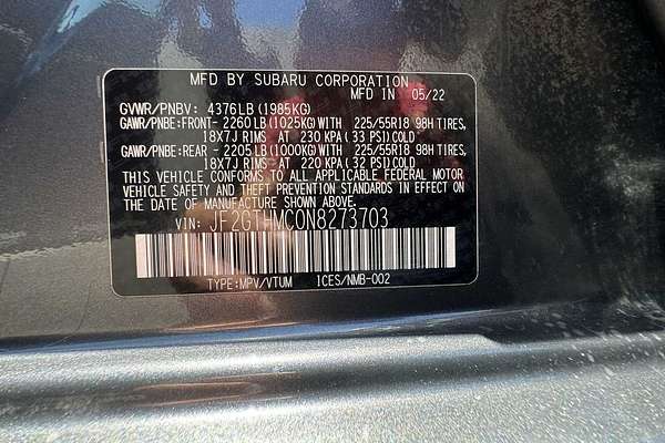 2022 Subaru Crosstrek Limited