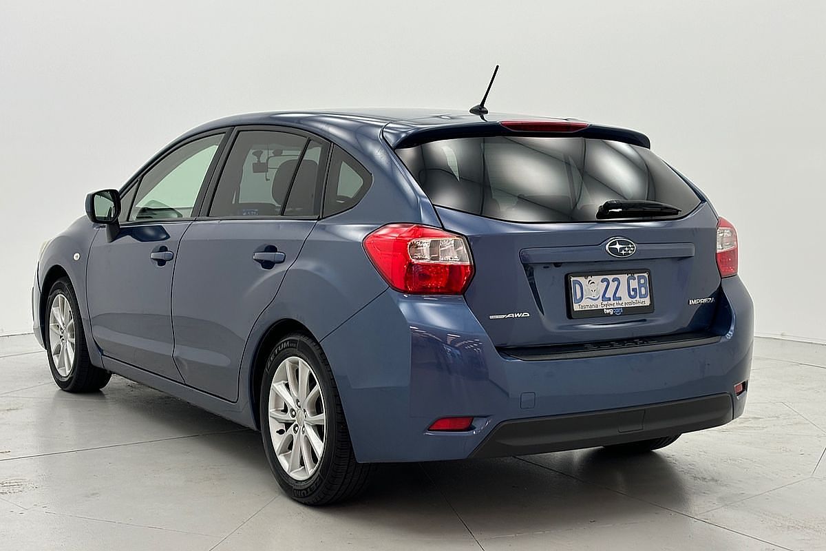 2013 SUBARU IMPREZA 2.0i (AWD) 6 SP MANUAL 4D SEDAN 4CYL