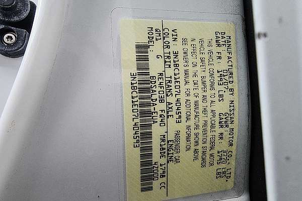2007 Nissan Versa 1.8 S
