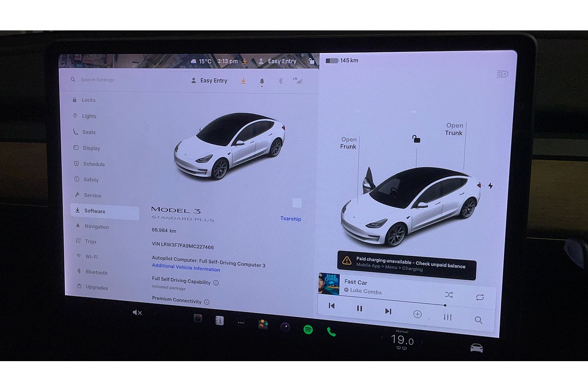 2021 Tesla Model 3 Standard Range Plus