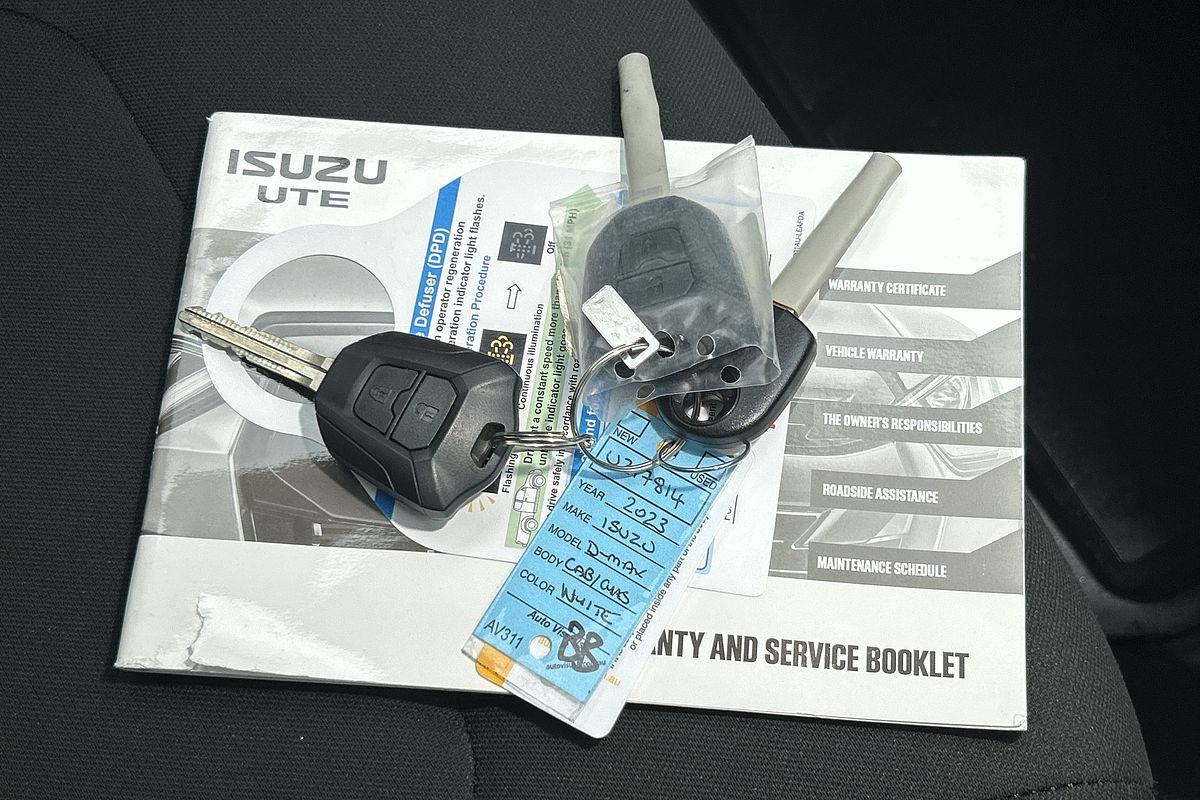 2023 Isuzu D-MAX SX High Ride Rear Wheel Drive