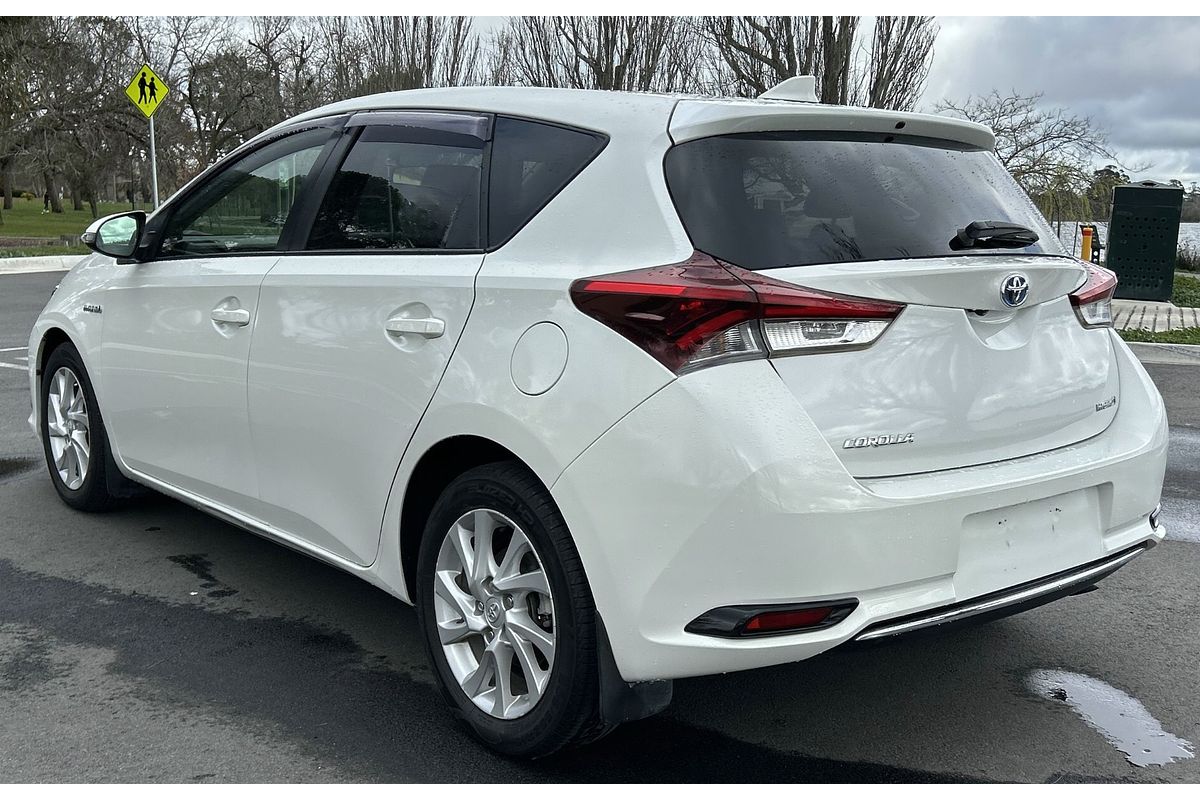 2016 Toyota Corolla Hybrid ZWE186R