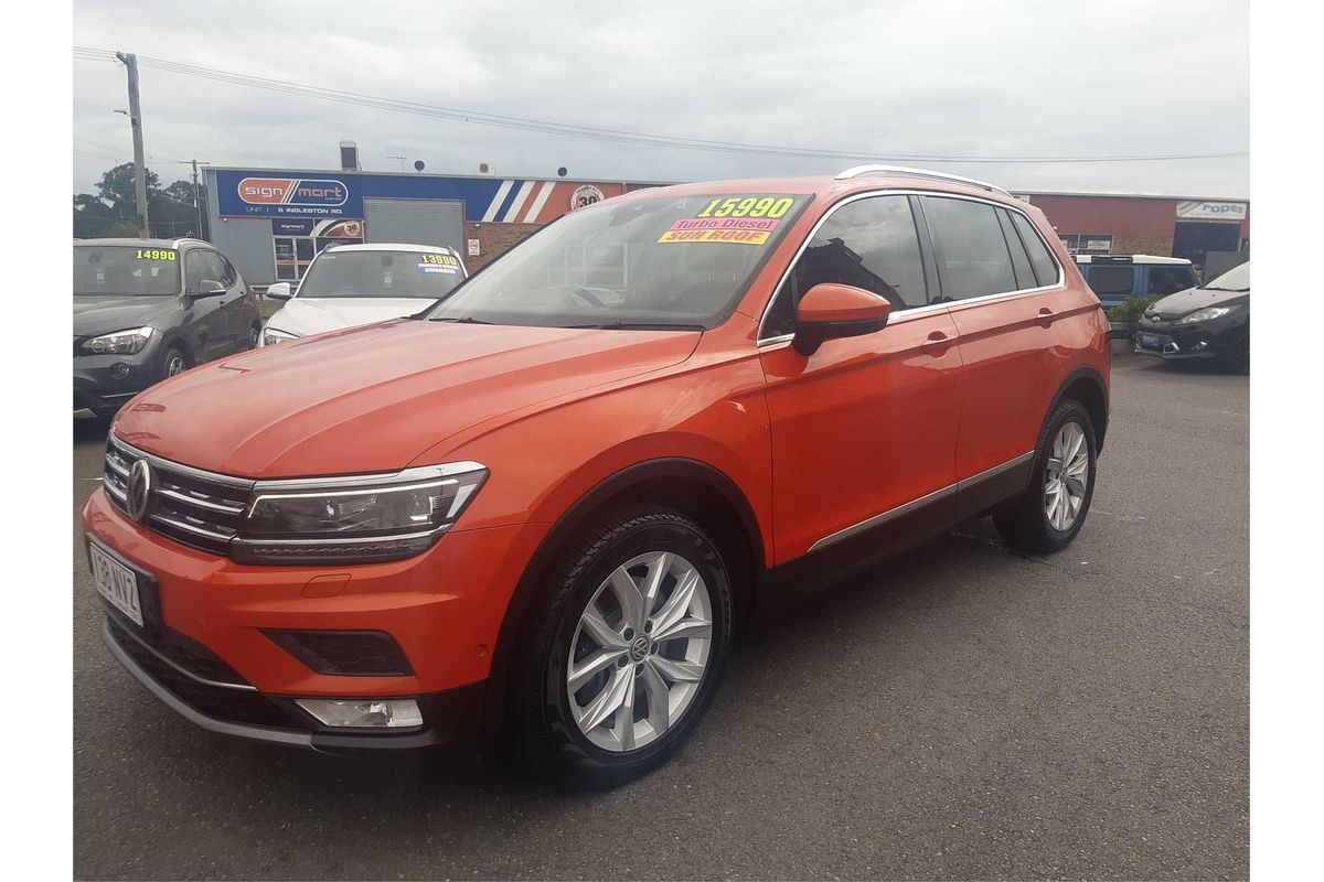 2016 Volkswagen Tiguan 140 TDI HIGHLINE 5NA