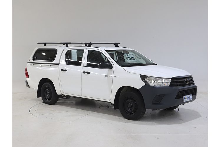 2021 Toyota Hilux Workmate TGN121R Rear Wheel Drive