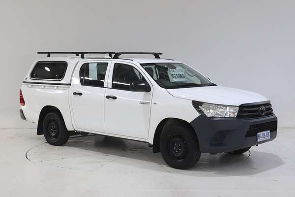 2021 Toyota Hilux Workmate TGN121R Rear Wheel Drive