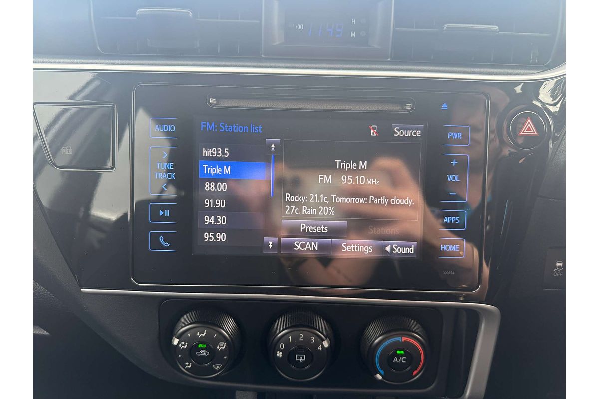 2018 Toyota Corolla Ascent ZRE172R