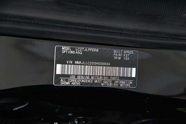 2025 Mitsubishi Triton GSR MV 4X4