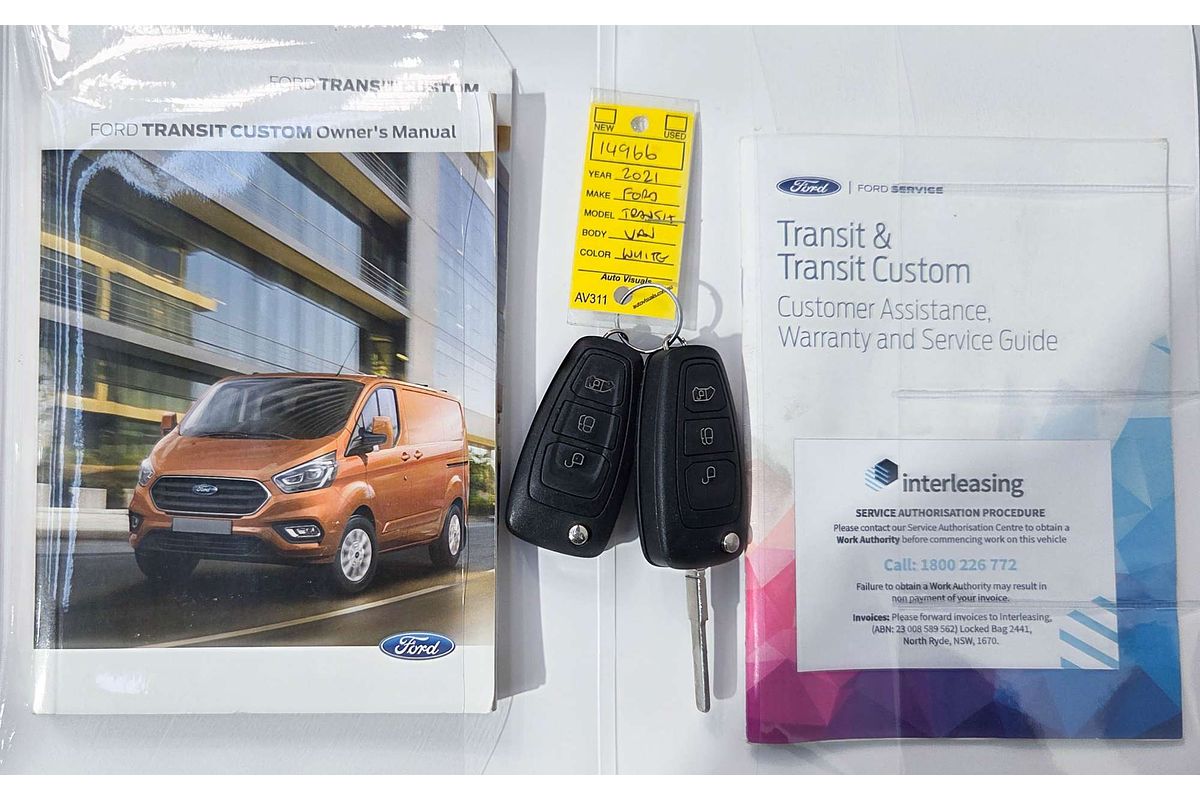 2021 Ford Transit Custom 340L VN LWB Low Roof