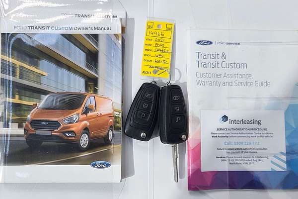 2021 Ford Transit Custom 340L VN LWB Low Roof