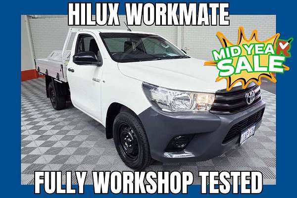2018 Toyota Hilux Workmate TGN121R Rear Wheel Drive