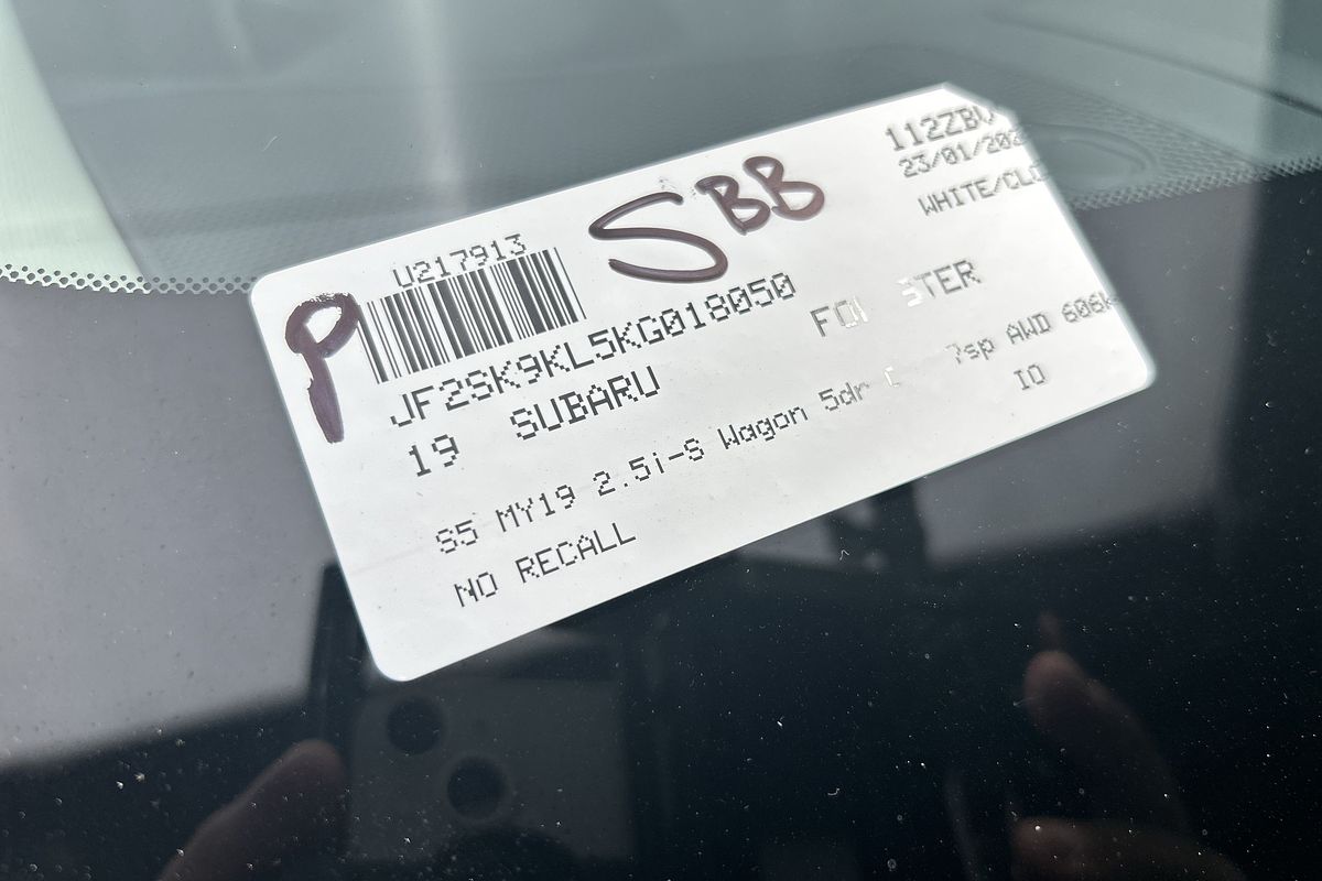 2019 Subaru Forester 2.5i-S S5