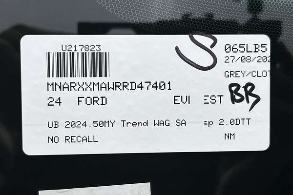 2024 Ford Everest Trend 2.0L