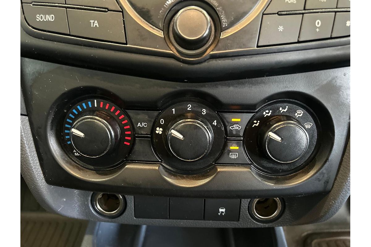 2017 Mazda BT-50 XT UR Rear Wheel Drive