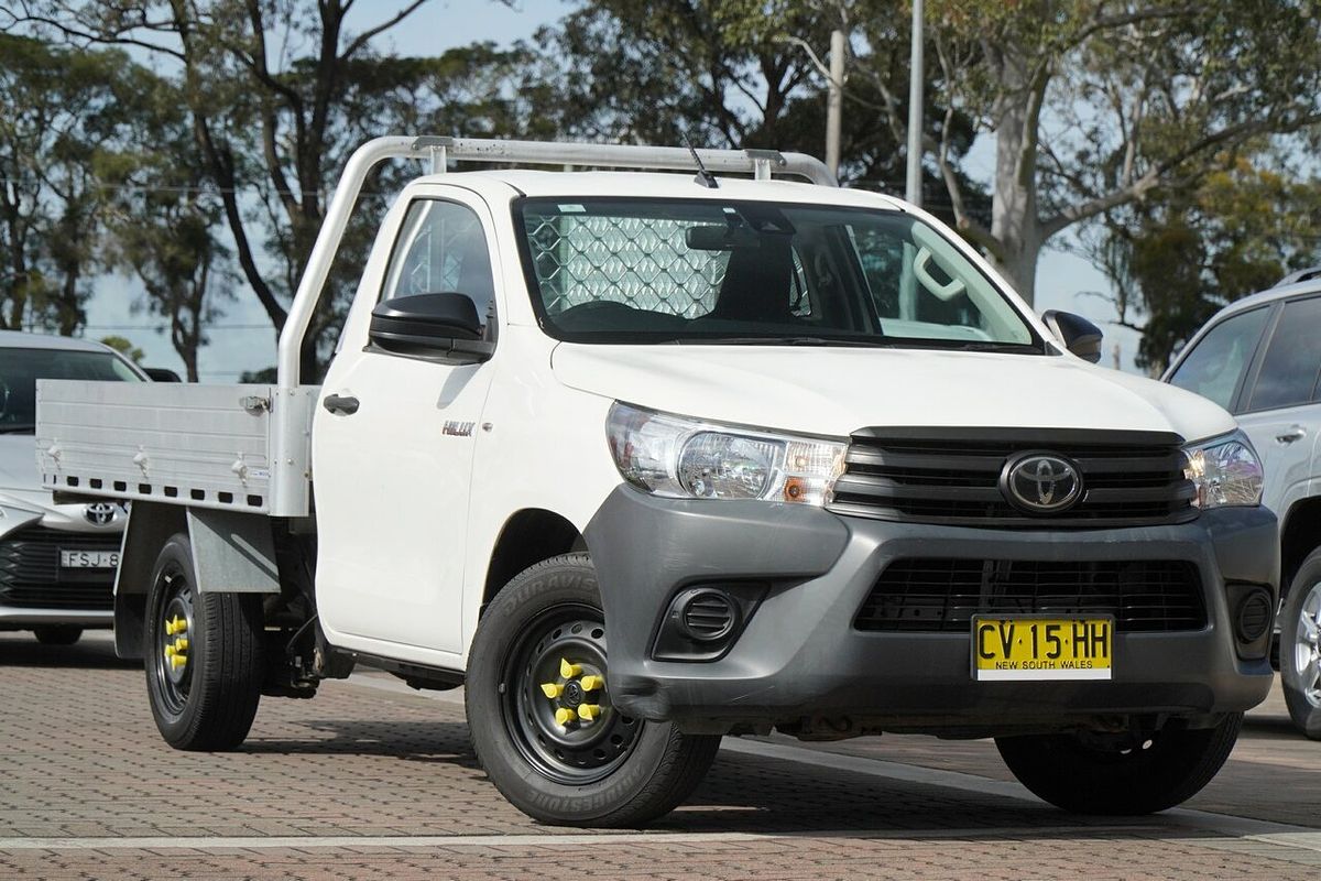 2019 Toyota Hilux Workmate TGN121R Rear Wheel Drive