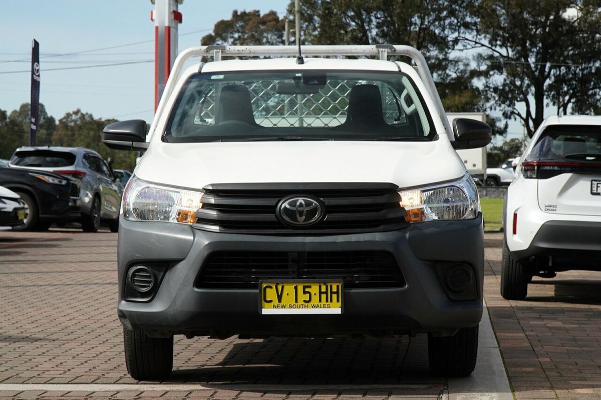 2019 Toyota Hilux Workmate TGN121R Rear Wheel Drive