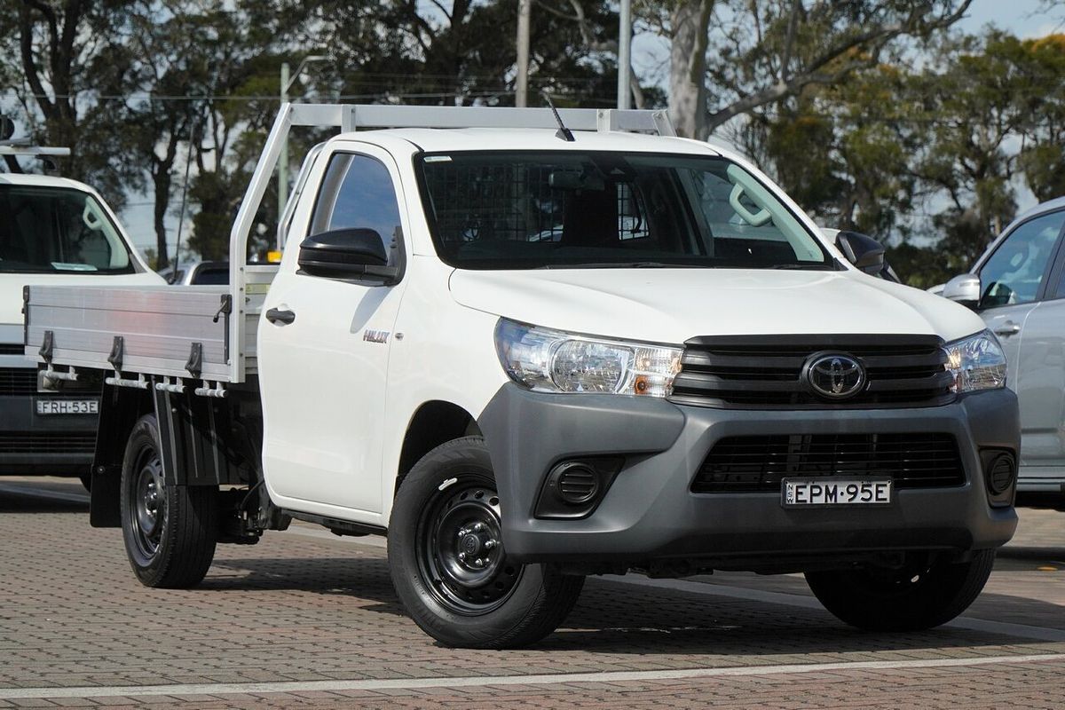2021 Toyota Hilux Workmate TGN121R Rear Wheel Drive