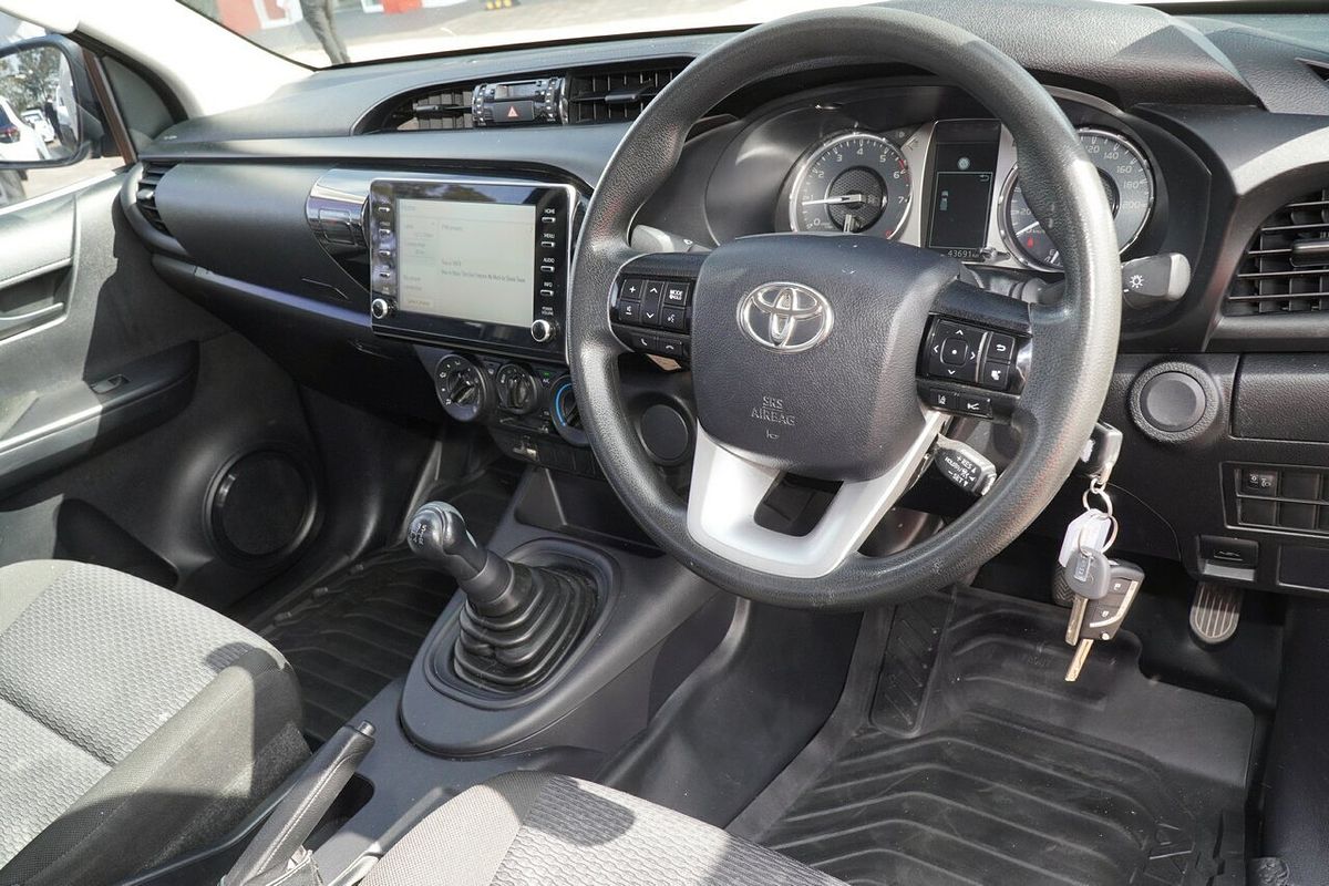 2021 Toyota Hilux Workmate TGN121R Rear Wheel Drive