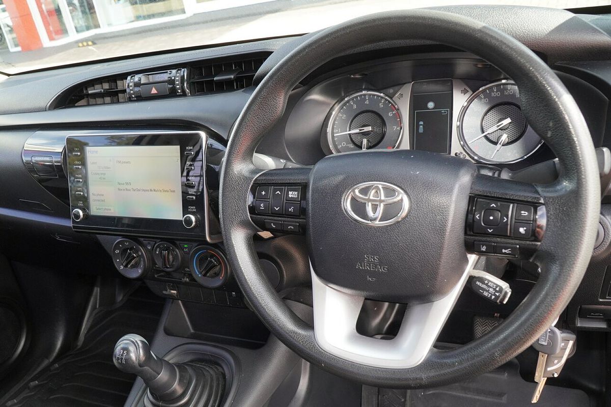 2021 Toyota Hilux Workmate TGN121R Rear Wheel Drive