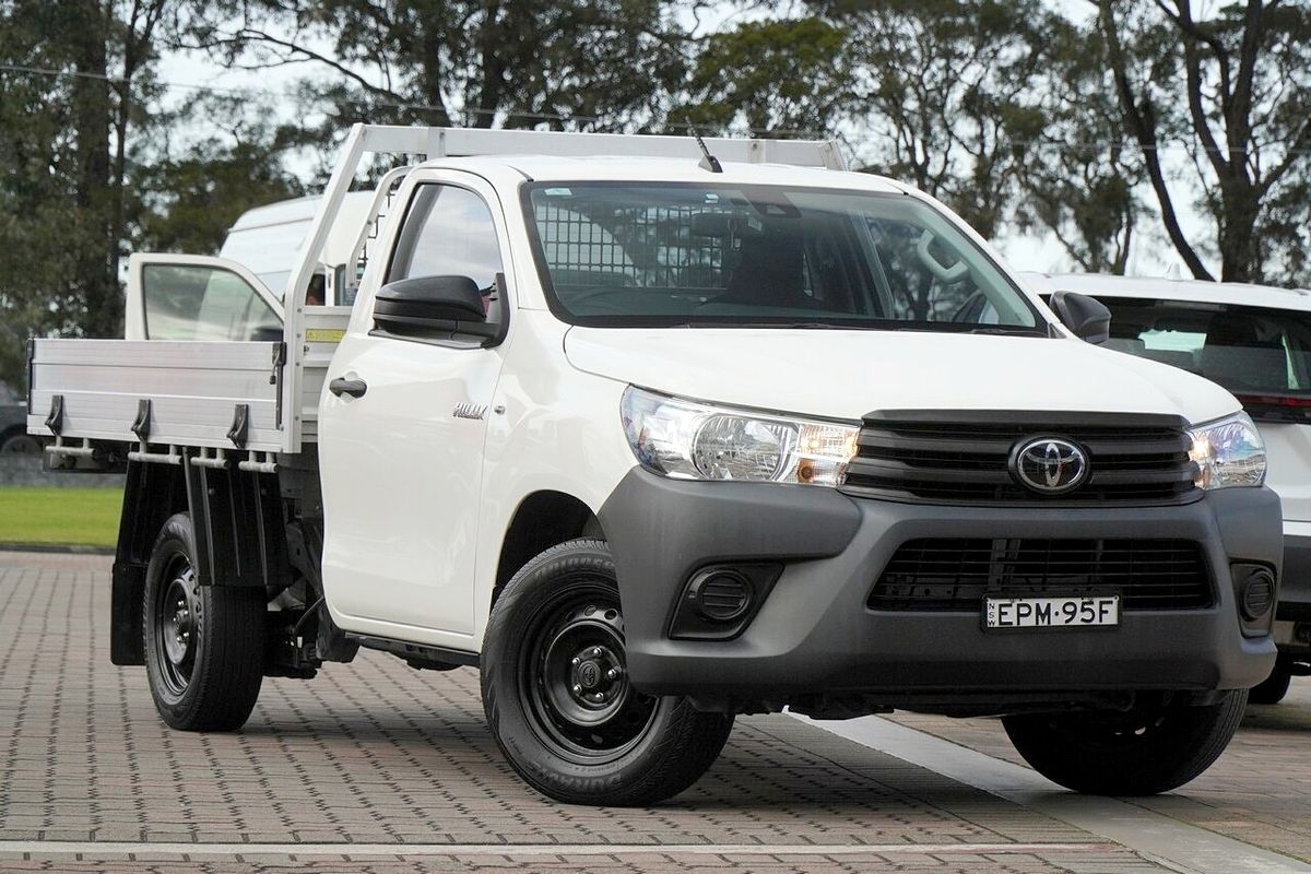 2021 Toyota Hilux Workmate TGN121R Rear Wheel Drive