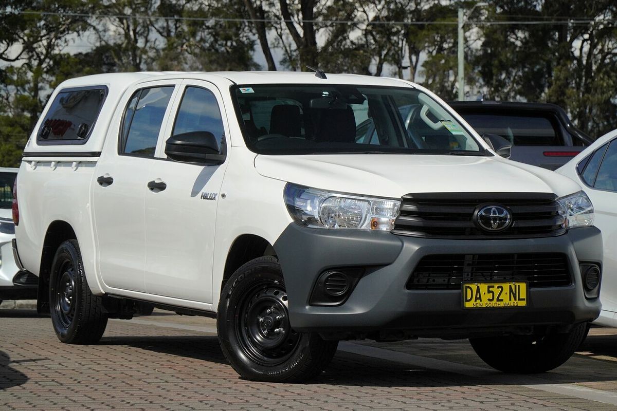2021 Toyota Hilux Workmate TGN121R Rear Wheel Drive